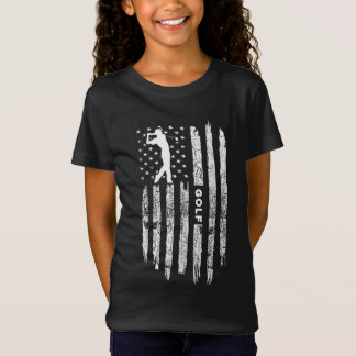 Camiseta Ropa de golf con bandera estadounidense - Golf Gol