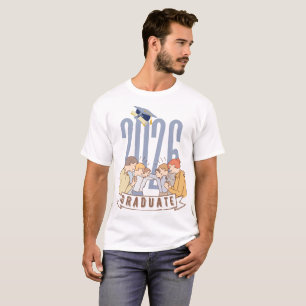 Camiseta Ropa de graduación linda de la clase de 2026