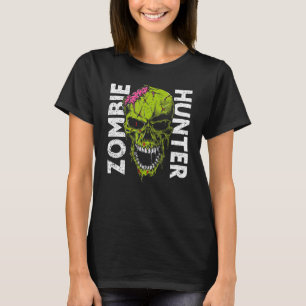 Camiseta Ropa de Halloween para Cazadores de Zombies Hallow