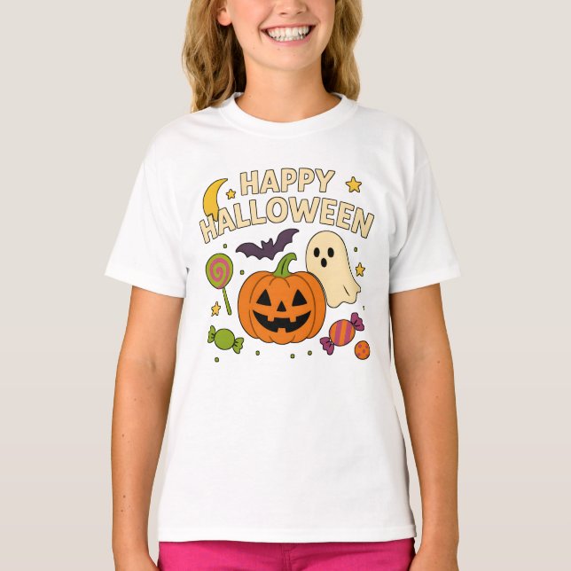 Camiseta Ropa de Halloween para todas las edades Unisex (Anverso)