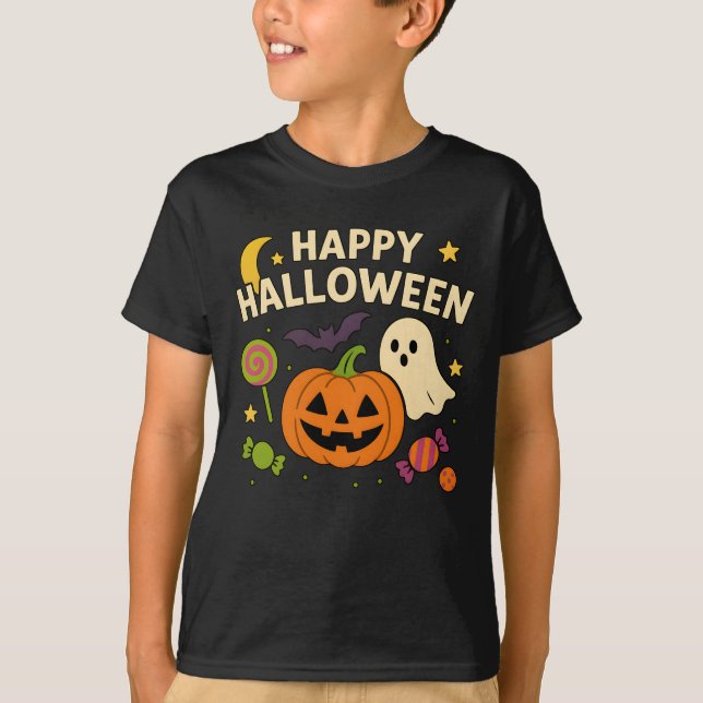 Camiseta Ropa de Halloween para todas las edades Unisex (Anverso)