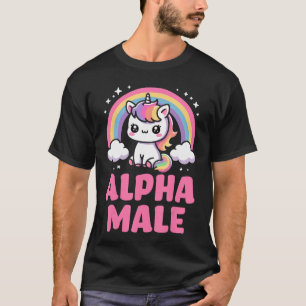 Camiseta Ropa de hombre con ironía divertida Unicornio lind