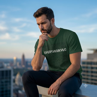 Camiseta Ropa de introvertido con salud mental y sobrepensa