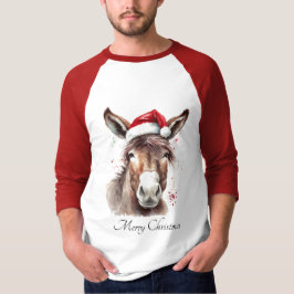Camiseta Ropa de invierno de granja Navidad