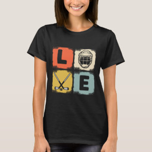 Camiseta Ropa de jugadores de hockey retro para hombres y m