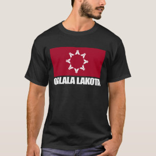 Camiseta Ropa de la bandera de Oglala Lakota