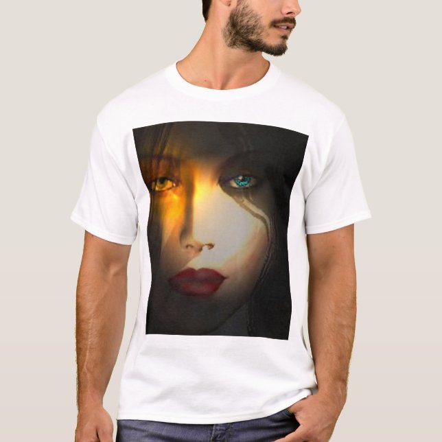 Camiseta Ropa de la cara de la mujer (Anverso)