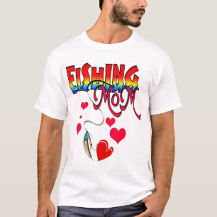 Camiseta Ropa de la mamá de la pesca