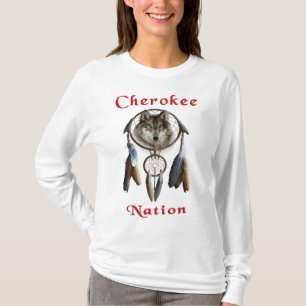 Camiseta ropa de la nación Cherokee