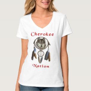 Camiseta ropa de la nación Cherokee