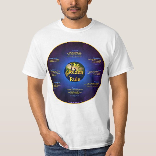 Camiseta Ropa de la norma de oro (Anverso)