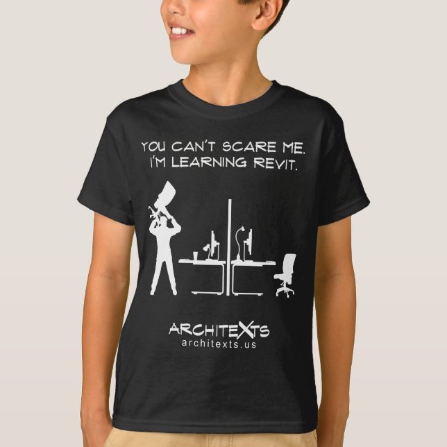 Camiseta Ropa de la oscuridad de Revit (Anverso)