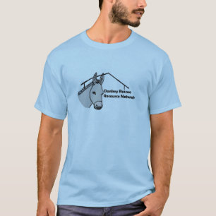 Camiseta Ropa de la red del recurso del rescate del burro