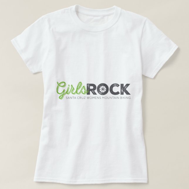 Camiseta Ropa de la roca de los chicas (Diseño del anverso)