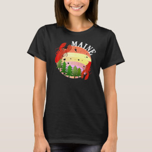 Camiseta Ropa de langosta de naturaleza al aire libre vinta