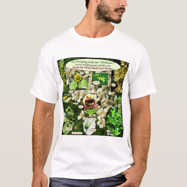 Camiseta ¡Ropa de las plantas medicinales del desgaste! (Anverso)