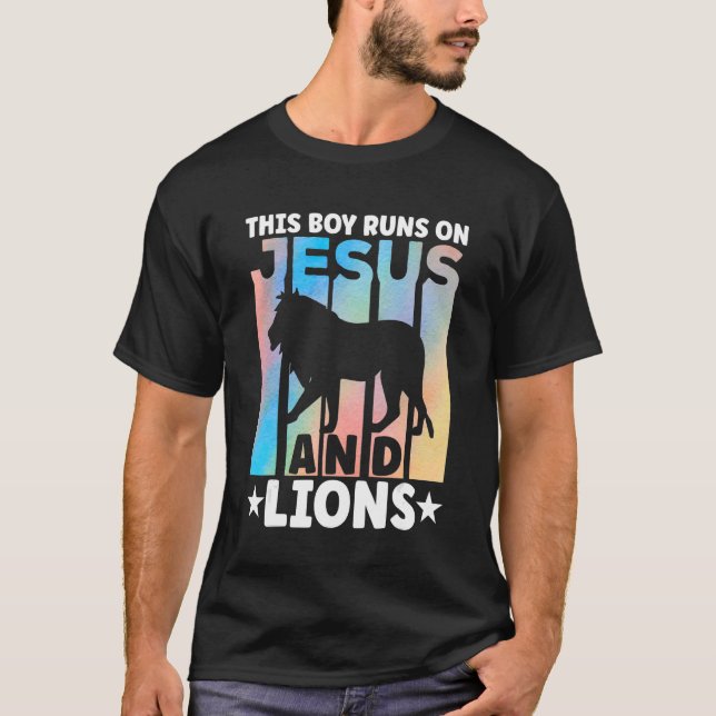 Camiseta Ropa de león para ropa de los amantes de los leone (Anverso)