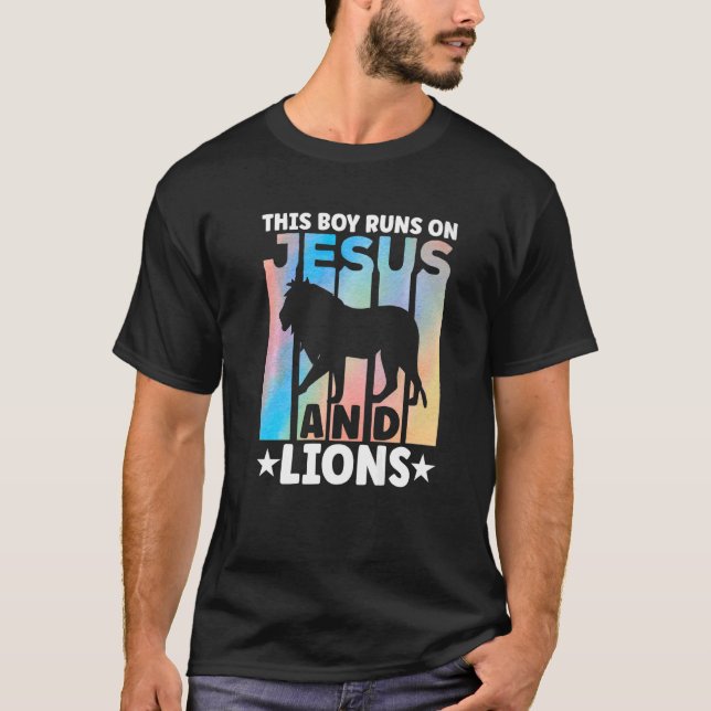 Camiseta Ropa de león para ropa de los amantes de los leone (Anverso)