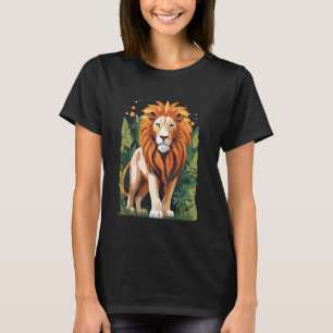 Camiseta Ropa de leones Hombres Niños África Animales Mot