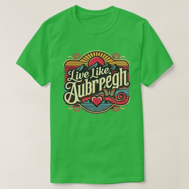 Camiseta Ropa de Live Like Aubreigh Wyatt (Diseño del anverso)