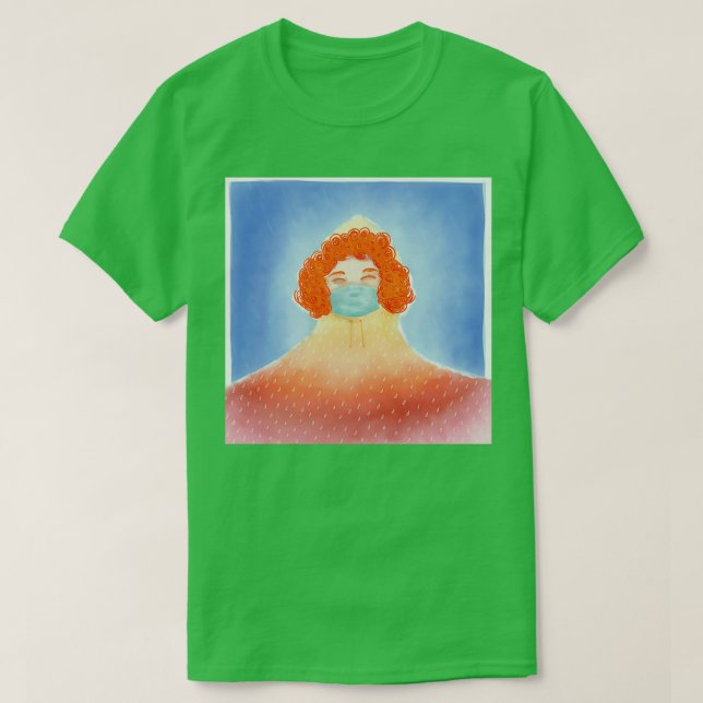 Camiseta Ropa de lluvia (Diseño del anverso)