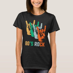 Camiseta Ropa de los años 80 retro vintage para mujeres