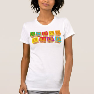 Camiseta Ropa de los "bloques" de la vida del niño