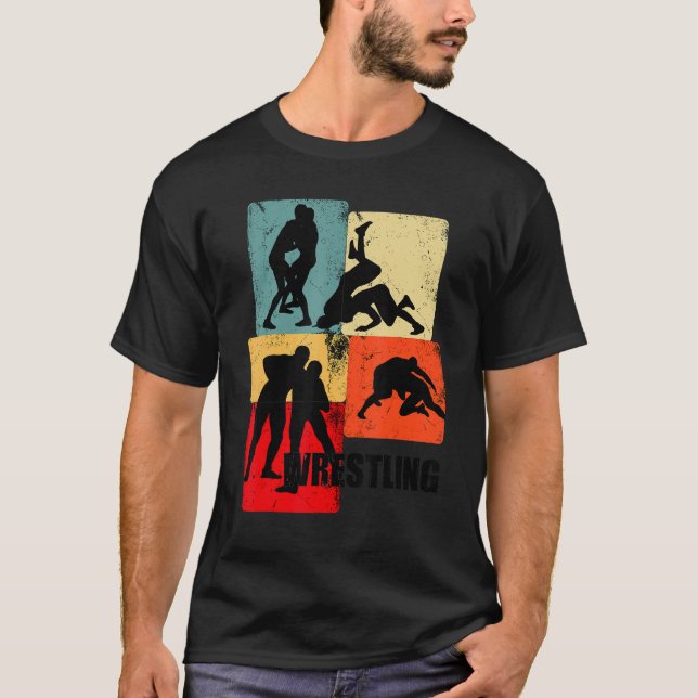 Camiseta Ropa de lucha para la lucha de los artes de lucha (Anverso)