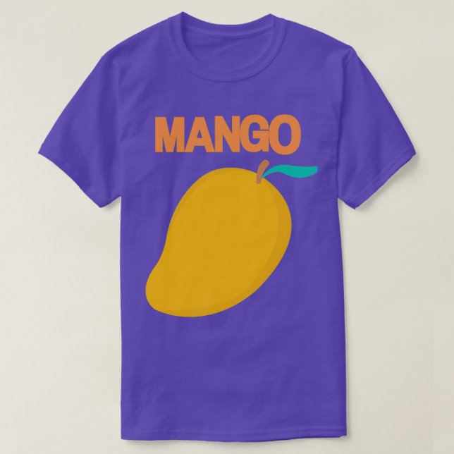 Camiseta Ropa de mango (Diseño del anverso)