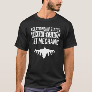 Camiseta Ropa de Mecánico de Avión Cute Para Mecánicos de A