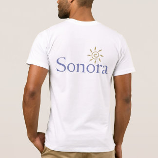 Camiseta Ropa de Mens Sonora (logotipo trasero)