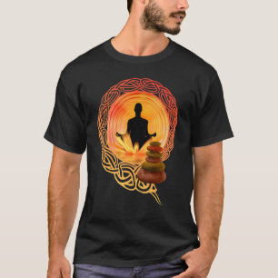 Camiseta Ropa de moda de yoga de meditación de Buda Outfit 