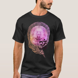Camiseta Ropa de moda espiritual de yoga para mujeres Manda
