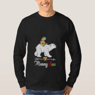 Camiseta Ropa de mujer Oso Mamá Divertida Conciencia del Au