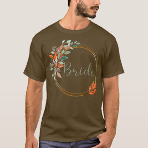 Camiseta Ropa de mujer para despedida de soltera Hojas de o