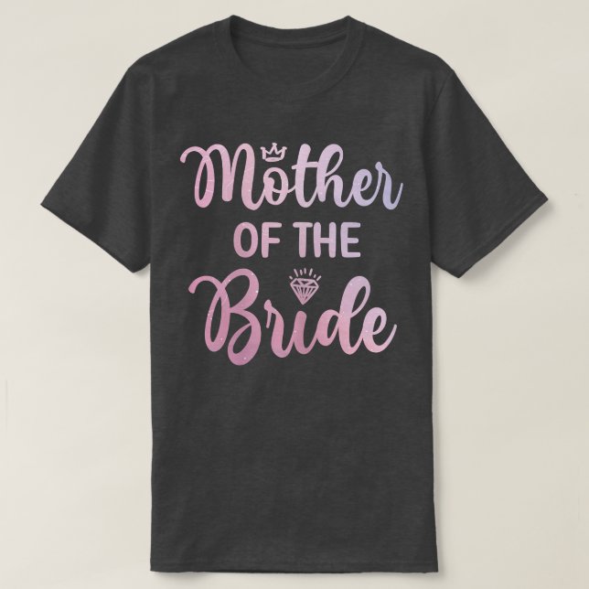 Camiseta Ropa de mujer para la madre de la novia en la duch (Diseño del anverso)