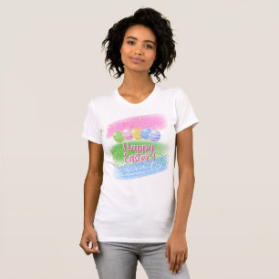 Camiseta Ropa de mujeres de Pascua, regalo de Pascua, Feliz