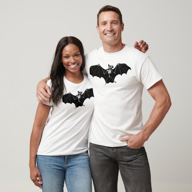 Camiseta Ropa de murciélago de Halloween (Unisexo)