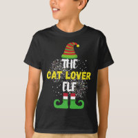 Ropa de Navidades de la familia Elf Cat Lover