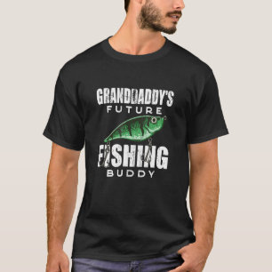 Camiseta Ropa de Nietos Futuro Compañero de Pesca del Abuel