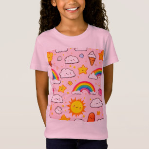 Camiseta ropa de niños moda y ropa zapatos para niñas etc