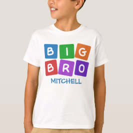 Camiseta Ropa de NOMBRE PERSONALIZADO del Gran Hermano
