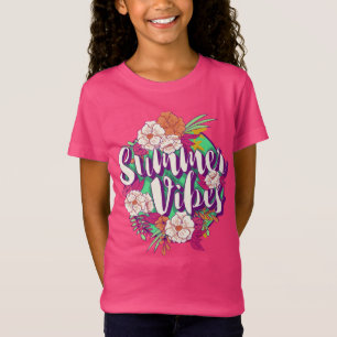 Camiseta Ropa de nombres personalizados Vibes de verano