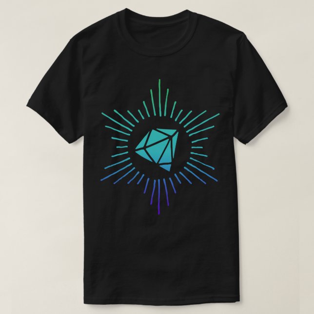 Camiseta Ropa de novedad de diamante de alta resolución (Diseño del anverso)
