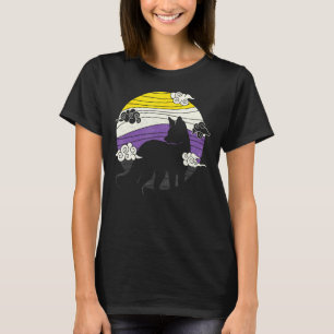 Camiseta Ropa de orgullo no binaria de Fox Genderqueer