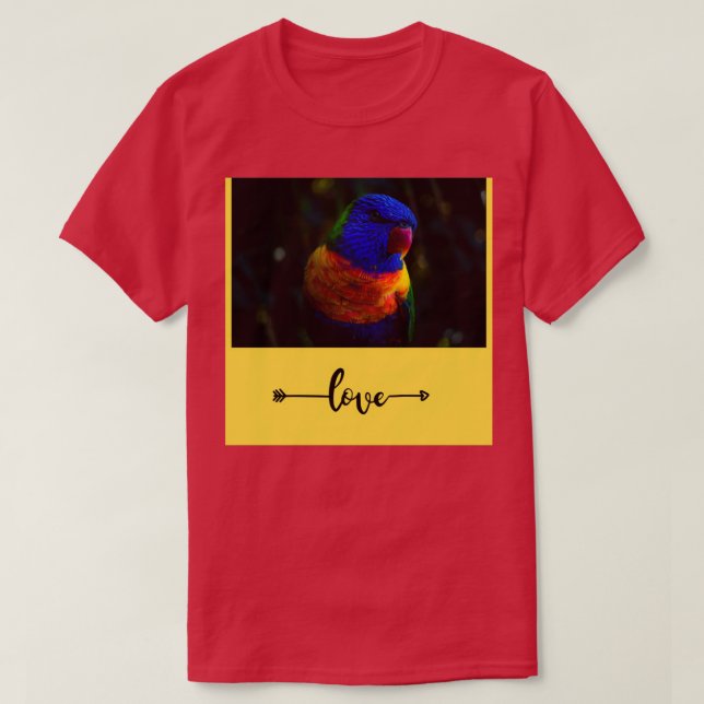 Camiseta Ropa de pájaro (Diseño del anverso)