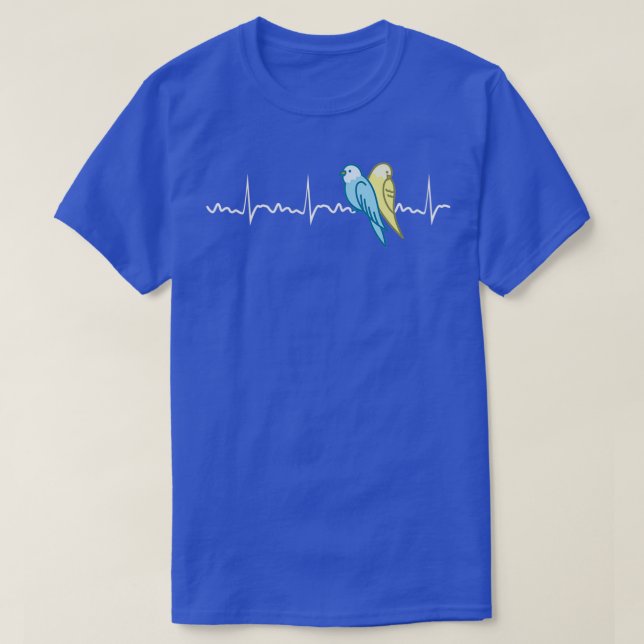 Camiseta Ropa de pájaro de Parakeet Lover regalo 3 (Diseño del anverso)