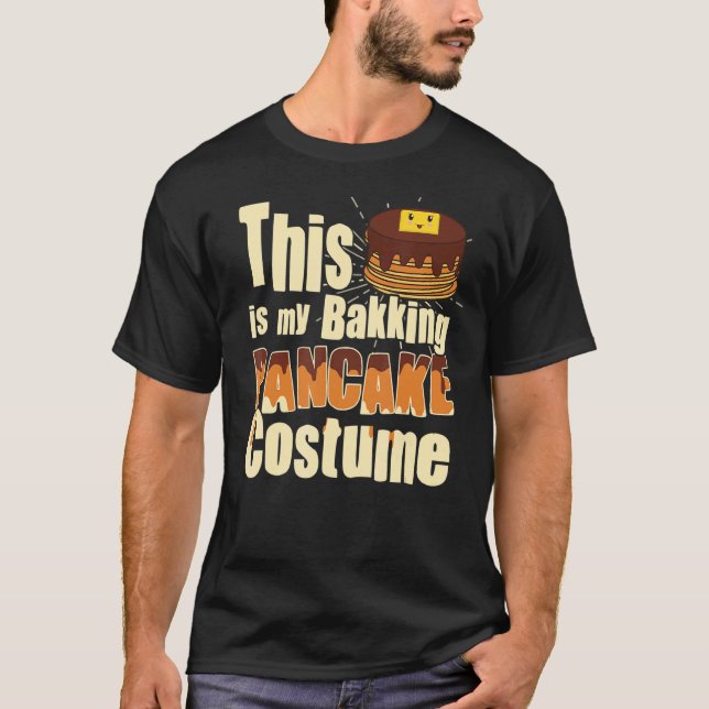 Camiseta Ropa de panqueque de panqueque lindo Panqueque (Anverso)