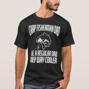 Camiseta Ropa de papá pescador de carpas para hombres - Pes