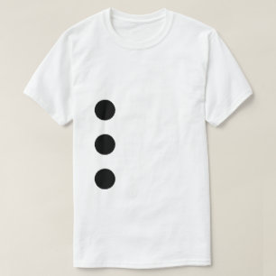 Camiseta Ropa de papel de perforación de tres hoyos
